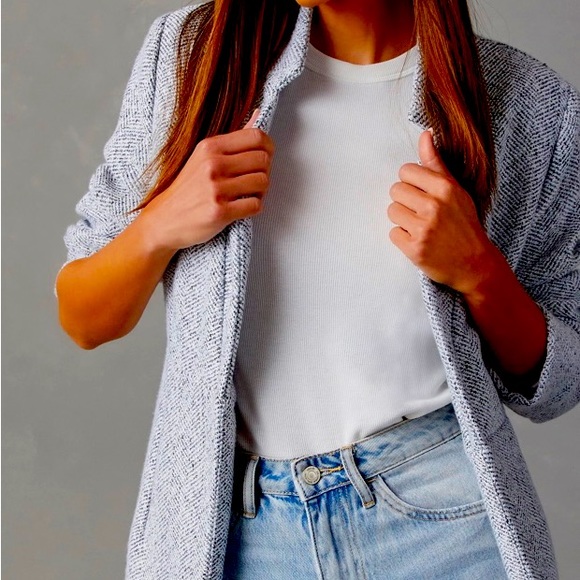 Vici Jackets & Blazers - VICI TAYSHIA POCKETED COAT - HEATHER GREY Woman’s Size XL